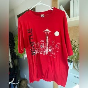 Vintage Seattle Jerzees tshirt